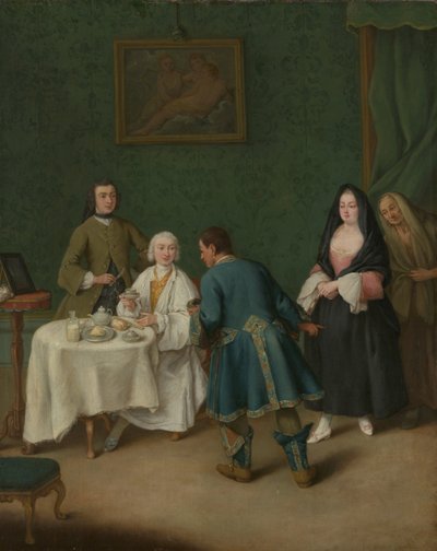 诱惑 作者 彼得·隆吉（Pietro Longhi）
