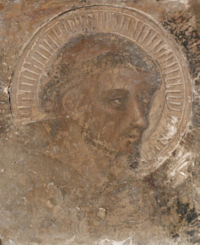 方济各会士的头像，1319-47。 作者 彼得罗·洛伦泽蒂（Pietro Lorenzetti）