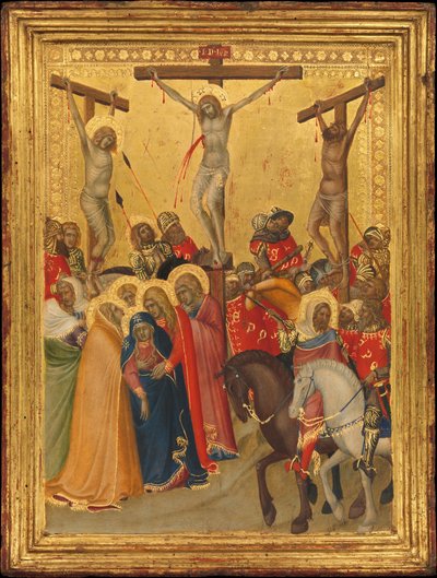 耶稣受难日，1340年代。 作者 彼得罗·洛伦泽蒂（Pietro Lorenzetti）