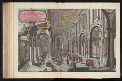 罗马拉特兰圣约翰教堂内景
Conspectus areae sacrosanctae Basilicae Lateranensis（......）（物品上的标题） 作者 Pietro Paolo Girelli