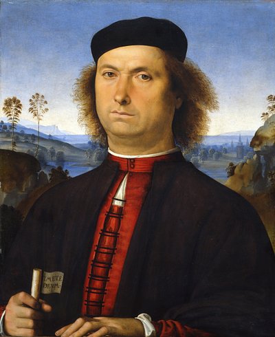 Francesco delle Opere肖像，1494年 作者 彼得罗·佩鲁吉诺（Pietro Perugino）