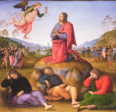 花园里的痛苦 作者 Pietro Perugino