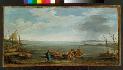 呼唤圣彼得和圣安德鲁，c.1626-30 作者 Pietro da Cortona