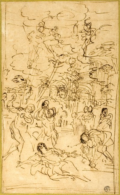 圣斯蒂芬殉难 作者 Pietro da Cortona