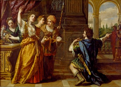 塞米拉米斯的誓言》，约1623-1624年 作者 Pietro da Cortona