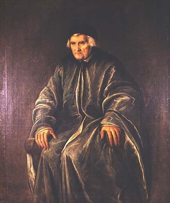 Zaccaria dal Pozzo博士（1561年）的肖像，102岁 作者 Pietro de Mariscalchi