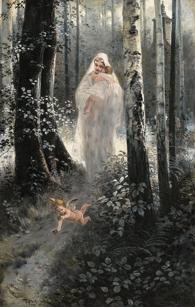 圣母玛利亚，1915年。 作者 皮奥特·斯塔奇维奇（Piotr Stachiewicz）