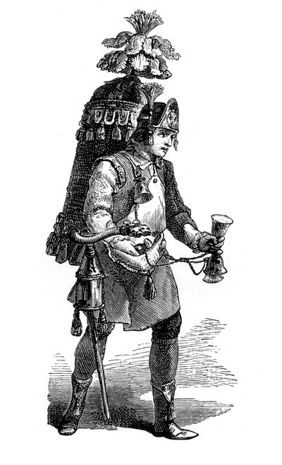 凉茶商人，1885年。 作者 泊松