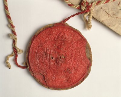 波兰国王瓦迪斯瓦夫四世（1595-1648）的印章，c.1633（蜡） 作者 波兰学校