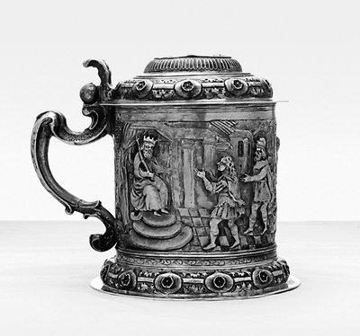 坦卡德（Tankad），两旁都充斥着，并追述了约瑟夫（Danzig）约瑟夫一世（约1690年）的生活场景（包裹镀金银） 作者 波兰学校