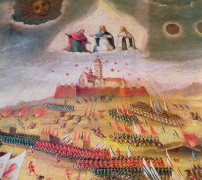 1655年，亚斯纳戈拉修道院的瑞典围攻 作者 波兰学校