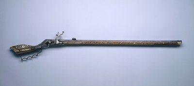 茨钦基（Tschinki）轮锁猎枪，约1630-50年 作者 波兰学校