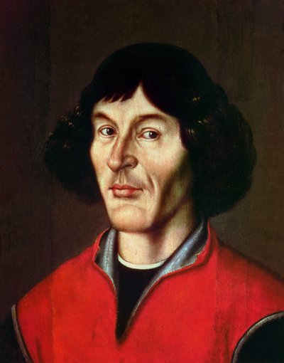 Nicolaus Copernicus的肖像（1473-1543） 作者 Pomeranian School