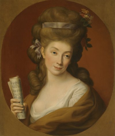 伊莎贝拉公主（Elzabieta Potocka）肖像，卢博米尔斯卡（NeéLubomirska），1736-1816年 作者 庞培·吉罗拉莫·巴托尼