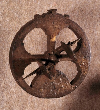 星盘，航海者使用的天文测量仪器。 葡萄牙制造。 1648. 作者 葡萄牙语学校