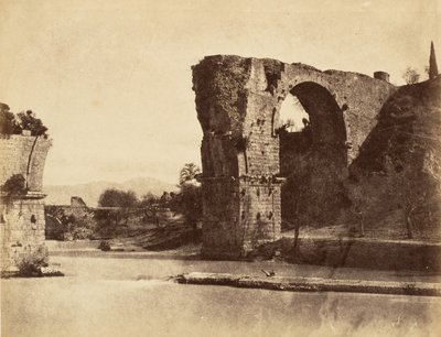 纳尼的奥古斯都桥，1853-56年。 作者 可能由 Jane Martha St. John 撰写。