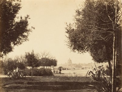 从平西山看圣彼得斯，1853-56年。 作者 可能由 Jane Martha St. John 撰写。