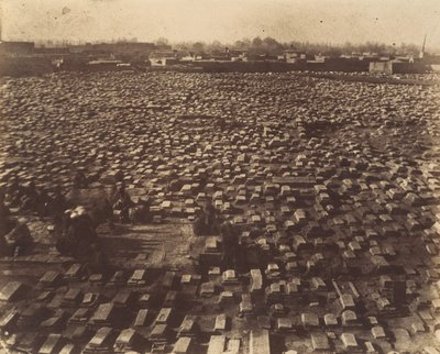 [MESHED的墓地]，19世纪40年代至60年代。 作者 可能是路易吉·佩斯 (Luigi Pesce) 的作品。