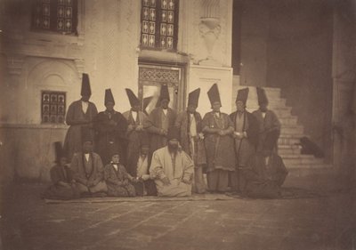 [在DameganThe Eunuchs的清真寺]，1850年代。 作者 可能是路易吉·佩斯 (Luigi Pesce) 的作品。