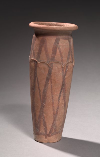 波浪纹缸，公元前4000-3000年 作者 埃及前王朝时期