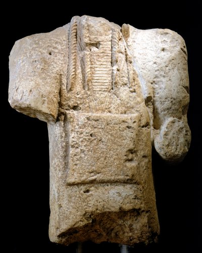 来自 Monte Prama (Cabras) 的 Nuraghe Archer 半身像 作者 史前史前