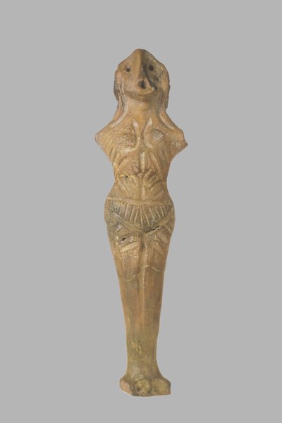 女雕像，公元前3950-3500年 作者 史前俄罗斯文化
