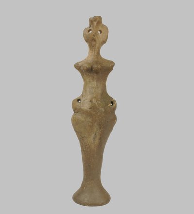 女雕像，公元前3950-3500年 作者 史前俄罗斯文化