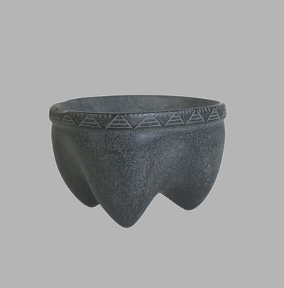 砂浆，公元前4500-3000年 作者 史前俄罗斯文化