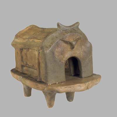 寺庙模型，公元前3800-3600年 作者 史前俄罗斯文化