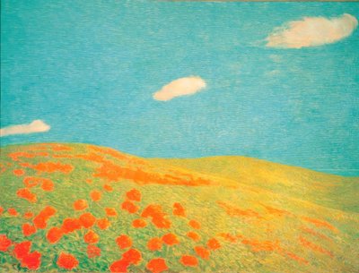 利古里亚的山丘 作者 Previati Gaetano