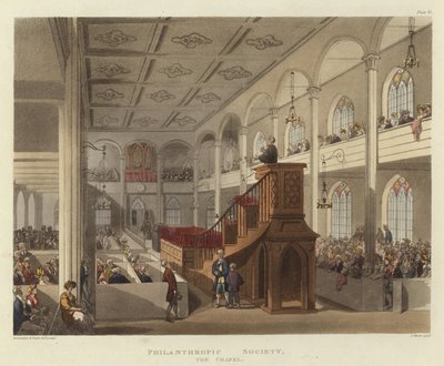 慈善社会 作者 Pugin and Rowlandson