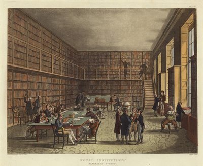 皇家学会 作者 Pugin and Rowlandson