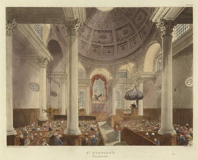 圣斯蒂芬的 作者 Pugin and Rowlandson