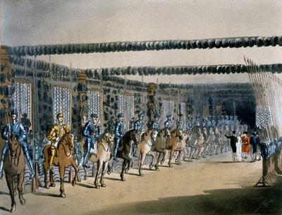 The Horse Armor Tower，由A. Ackerman制作，1809年制作 作者 普金和罗兰森