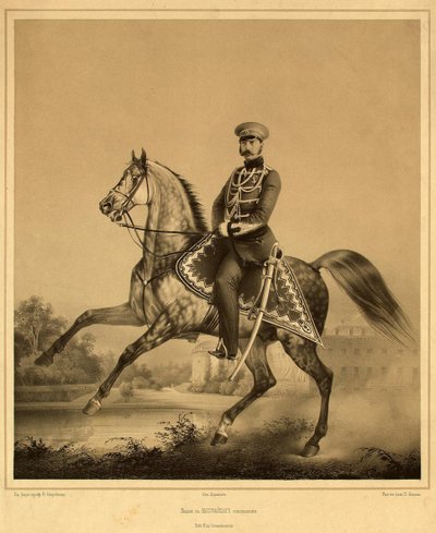 亚历山大二世皇帝肖像1818-1881，1860s-1870s 作者 Pyotr Fyodorovich Borel