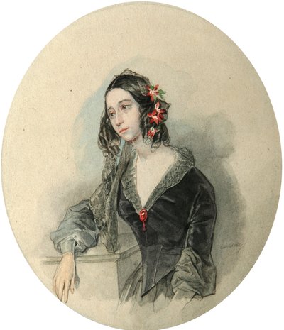 女诗人Yevdokiya Rostopchina