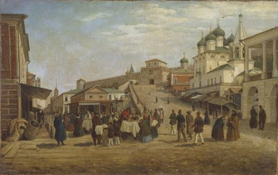 下诺夫哥罗德景观，1867年 作者 彼得·彼得罗维奇·韦列夏金