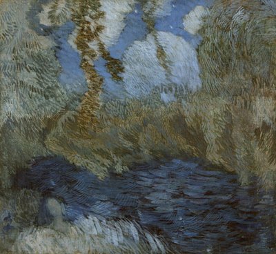 夜晚。风，1907年 作者 彼得·萨维奇·乌特金（Pyotr Savvich Utkin）