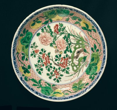 康熙时期，1662  -  1722年（陶瓷）菜肴装饰 作者 Qing Dynasty Chinese School