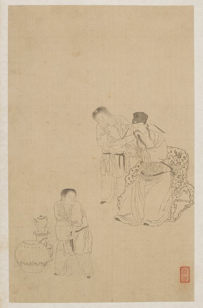 数据 作者 Qing Dynasty Chinese School