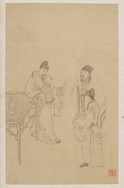 数据 作者 Qing Dynasty Chinese School