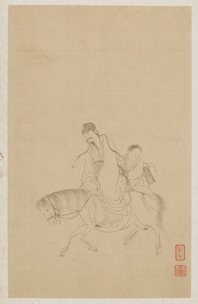 数据 作者 Qing Dynasty Chinese School