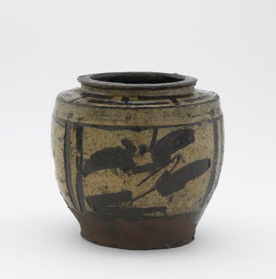 安徽省罐子，19世纪下半叶（陶瓷） 作者 Qing Dynasty Chinese School