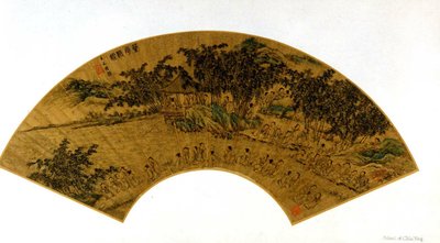 兰亭集会 作者 仇英