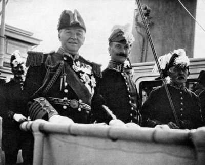 1907年海军评论上的海军部上议院1908年。 作者 亚历山德拉女王