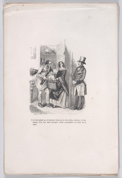 人类生活中的小苦难》的剩饭，1843年。 作者 奎雄