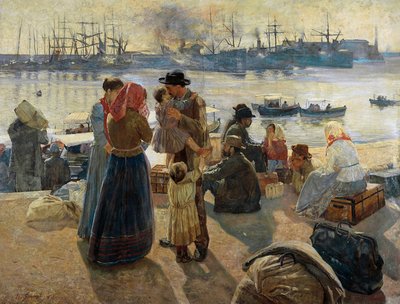 Emigrants 作者 拉斐尔·甘博吉（Raffaello Gambogi）