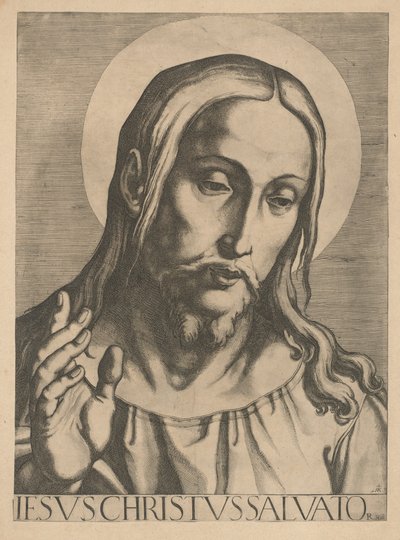 基督的半身像 作者 拉斐尔（Raffaello Schiaminossi）