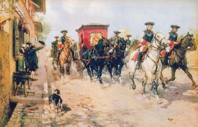 大公主Pietro Leopoldo的长廊 作者 拉斐尔·索尔比（Raffaello Sorbi）