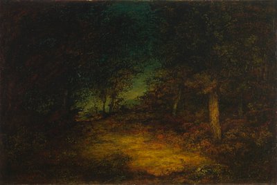 木质内饰 作者 Ralph Albert Blakelock